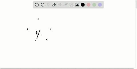five-particles-with-equal-negative-charges-q-are-placed-symmetrically-around-a-circle-of-radius-r-ca