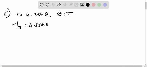 find-the-slope-of-the-tangent-line-to-the-polar-curve-for-the-given-value-of-theta-r4-3-sin-theta-qu