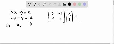 use-cramers-rule-to-solve-the-system-of-equations-leftbeginarrayr-3-x-y5-4-xy2-endarrayright