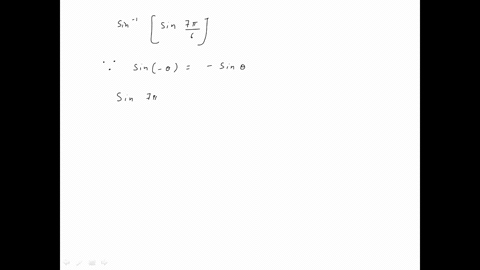 evaluate-sin-1leftsin-frac7-pi6right