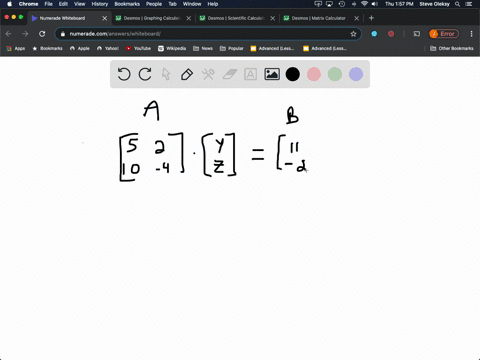 solve-each-matrix-equation-or-system-of-equations-by-using-inverse-matrices-beginarrayl5-y2-z11-10-2