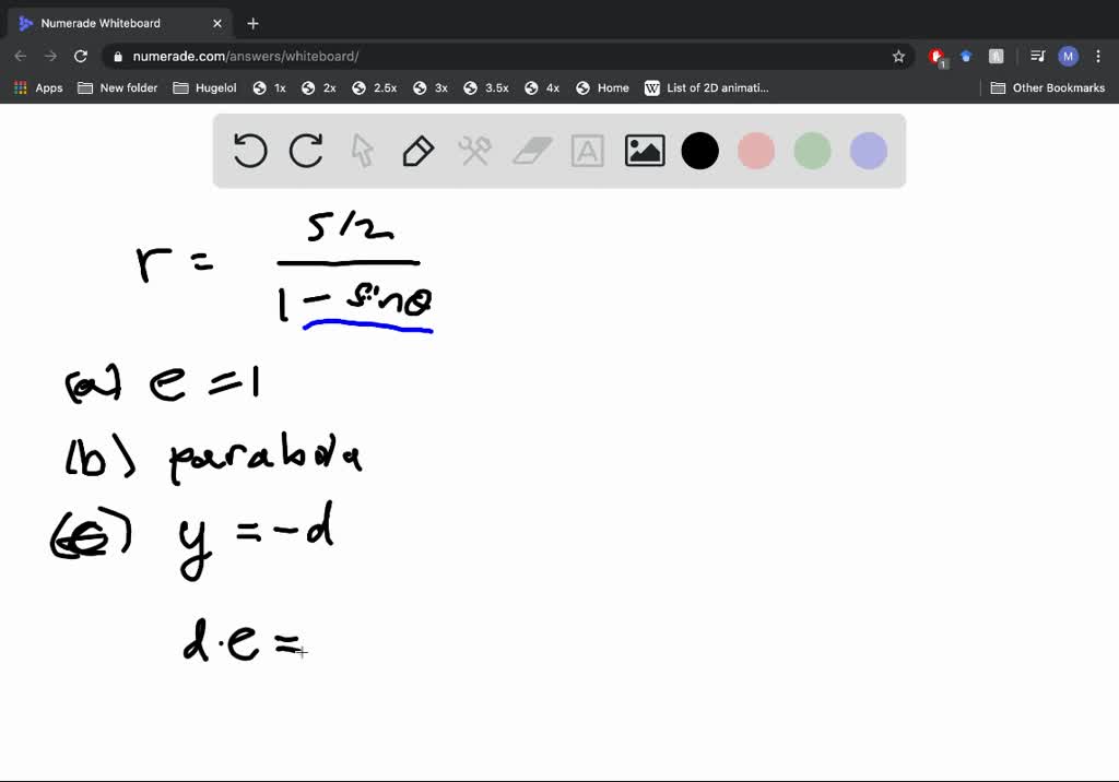 SOLVED:Rotating A Conic A Polar Equation Of A Conic Is Given. (a) Find ...