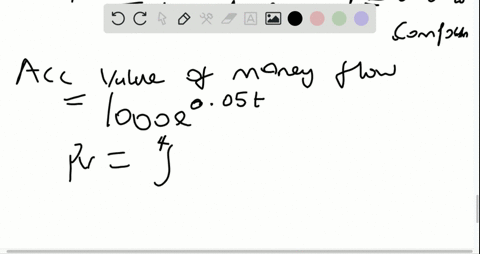 the-rate-of-a-continuous-money-flow-starts-at-1000-and-increases-exponentially-at-5-per-year-for-4-2