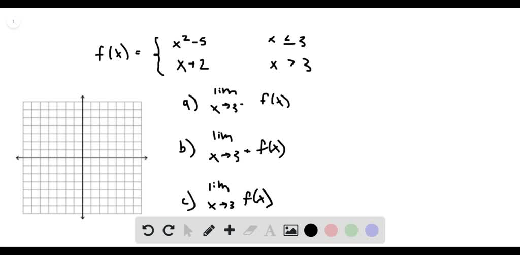 solved-let-f-x-x-2-5-x-3-x-2-x-3-find-a-limx-3-f-x-b