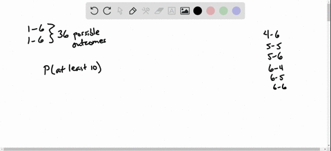 work-each-problem-two-dice-are-rolled-find-the-probability-of-each-event-a-the-sum-is-at-least-10-b-