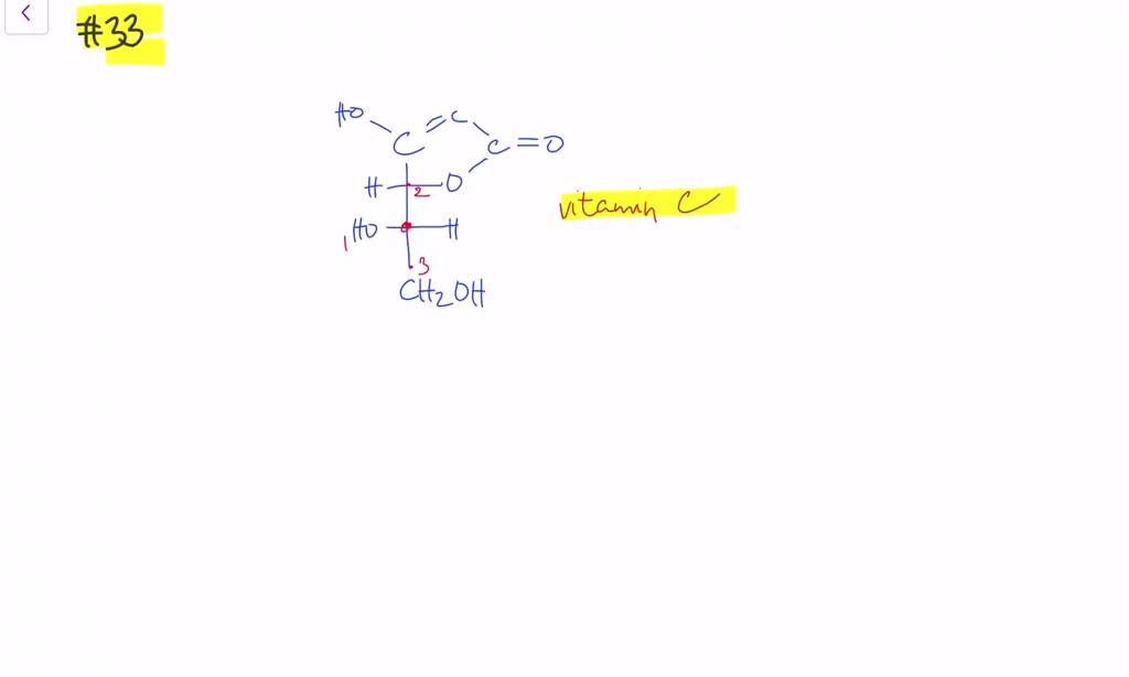 Does ascorbic acid (vitamin C ) have a D or L configuration? Numerade