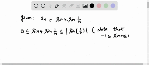 use-the-squeeze-theorem-to-find-the-limit-of-each-of-the-following-sequences-a_nsin-n-sin-1-n