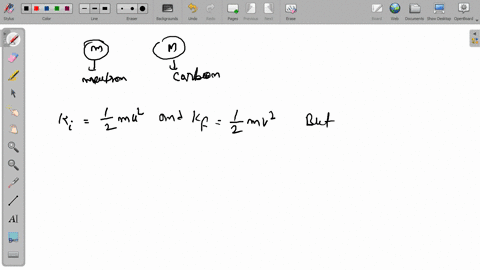 a-neutron-in-a-nuclear-reactor-collides-head-on-elastically-with-the-nucleus-of-a-carbon-atom-initia