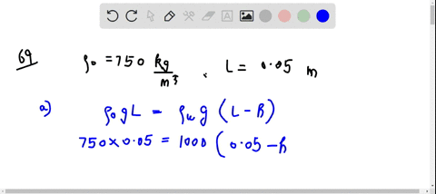 a-u-tube-open-at-both-ends-is-partially-filled-with-water-fig-p1469a-oil-having-a-density-750-mathrm
