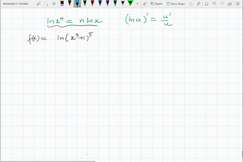 differentiate-fxln-leftx31right5