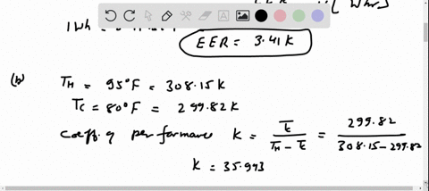 -data-for-a-refrigerator-or-air-conditioner-the-coefficient-of-performance-k-often-denoted-as-mathrm