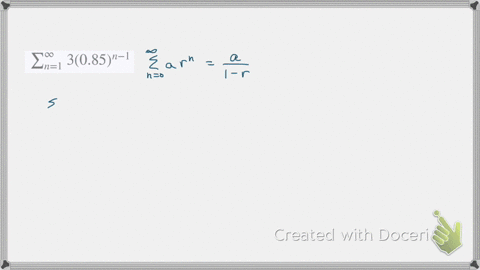 a-find-the-sum-of-the-series-b-use-a-graphing-utility-to-find-the-indicated-partial-sum-s_n-and-co-8