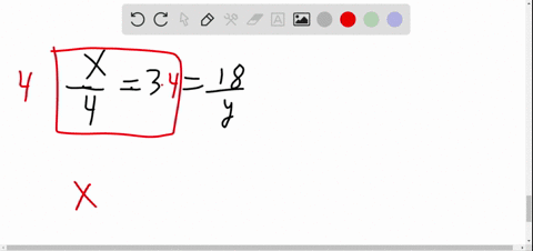 solve-for-x-and-y-fracx43frac18y