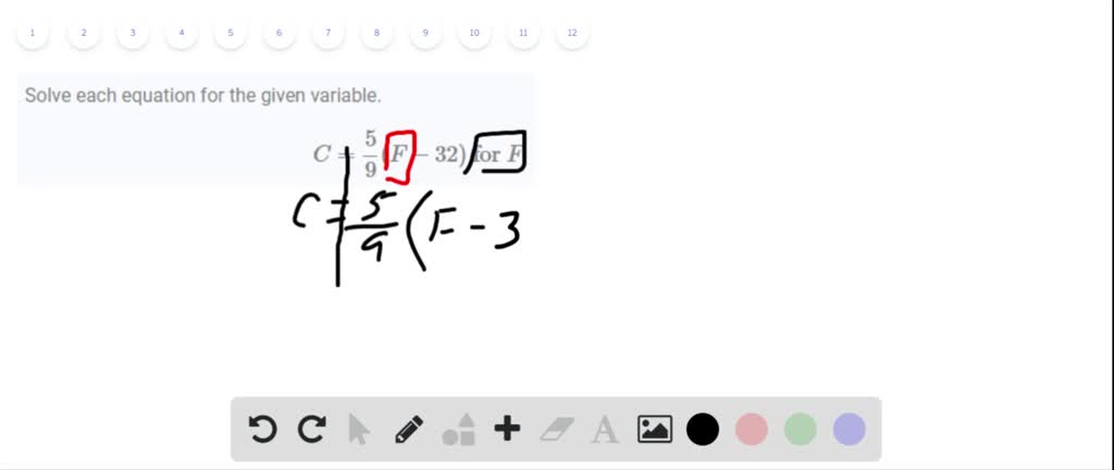 solved-solve-each-equation-for-the-given-variable-c-5-9-f-32-for-f