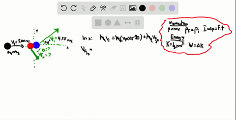 a-billiard-ball-moving-at-500-mathrmm-mathrms-strikes-a-stationary-ball-of-the-same-mass-after-the-7