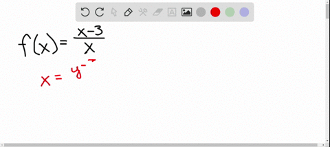 the-functions-in-problems-67-86-are-one-to-one-find-f-1-fxfracx-3x