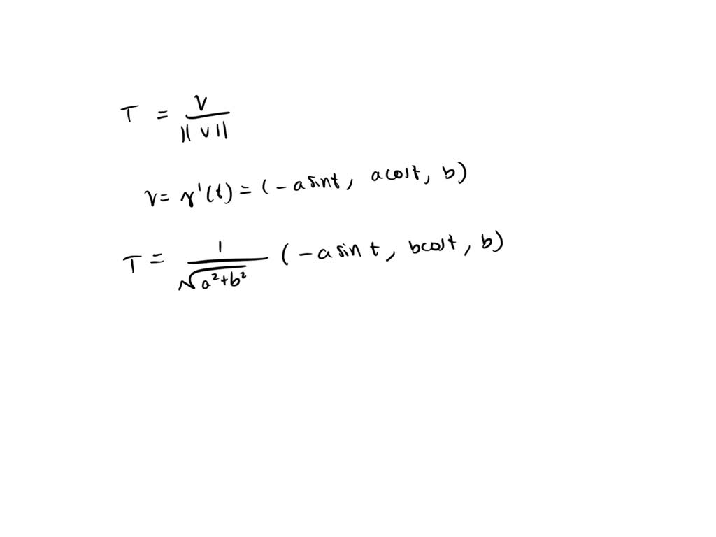 SOLVED: A Formula That Calculates τfrom B And V If We Start With The ...