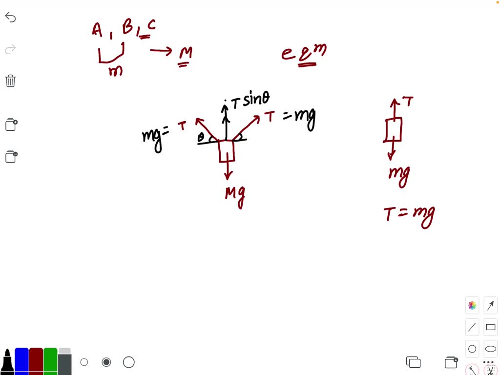 SOLVED:Three Blocks A, B, And C Are Suspended As Shown In Fig. 7.337 ...