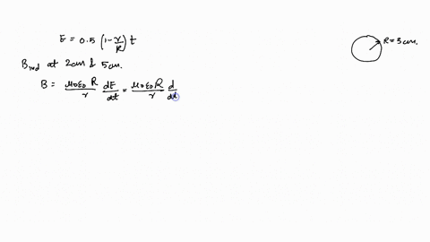 nonuniform-electric-field-in-fig-31-48-an-clectric-ficld-is-directed-out-of-the-page-within-a-circul