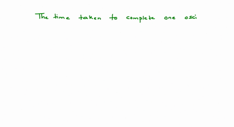 what-is-the-time-period-of-a-simple-pendulum