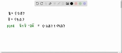 given-mathbfulangle-25rangle-and-mathbfvlangle-43rangle-find-each-of-the-following-mathbfumathbfv-3-