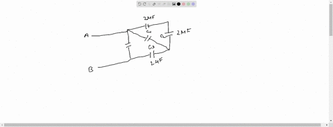 total-capacity-of-the-system-of-capacitors-shown-in-the-following-figure-between-the-points-a-and-b-