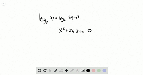 solve-each-equation-find-the-exact-solutions-log-_32-xlog-_3left24-x2right