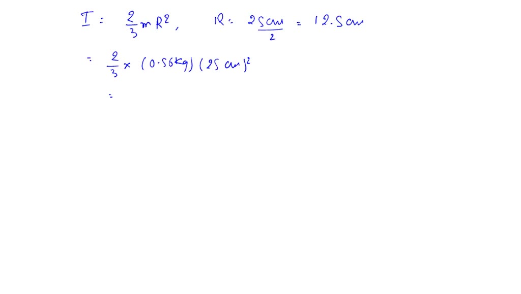 SOLVED:Estimate the moment of inertia of a basketball. Hint? Table 8.2 ...