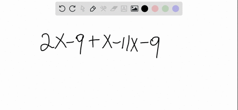 simplify-2-x-9x-11-x-9