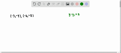 write-an-equation-in-point-slope-form-of-the-line-that-passes-through-the-given-points-3-9-6-8