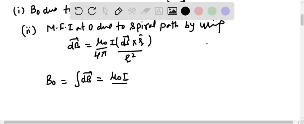 SOLVED:A wire carrying a current I is bent into the shape of an ...