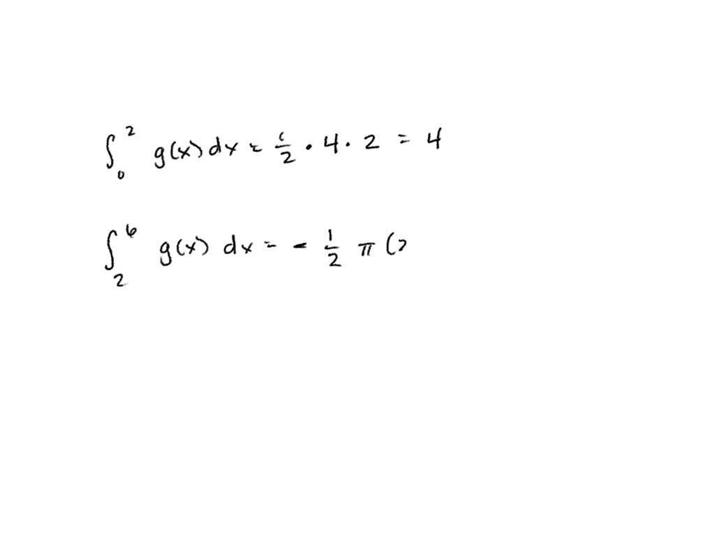 SOLVED:The graph of g consists of two straight lines and a semicircle ...