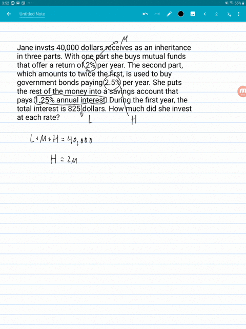investment-decisions-jane-invests-40000-dollars-received-as-an-inheritance-in-three-parts-with-one-p