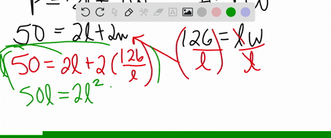 the-perimeter-of-a-rectangle-is-50-inches-and-the-area-is-126-square-inches-find-the-dimensions-of-t