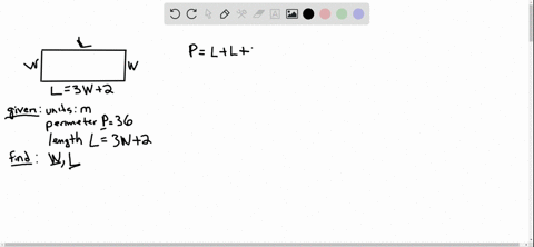 solve-each-problem-the-perimeter-of-a-rectangle-is-36-mathrmm-the-length-is-2-mathrmm-more-than-thre