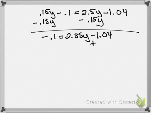 solve-each-equation-and-check-your-proposed-solution-in-exercises-015-y-0125-y-104