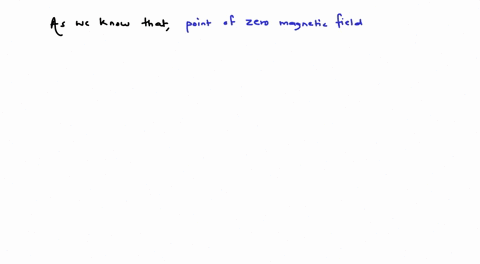 a-bar-magnet-is-placed-north-south-with-its-north-pole-due-north-the-points-of-zero-magnetic-field-w