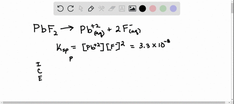 what-are-the-equilibrium-concentrations-of-mathrmpb2-and-mathrmf-in-a-saturated-solution-of-leadii-f