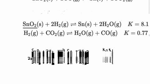 calculate-k-for-the-reaction-mathrmsno_2mathrms2-mathrmcomathrmg-rightleftharpoons-mathrmsnmathrms2-