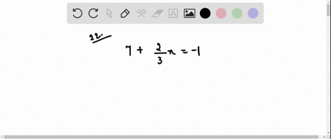 solve-the-equation-7frac23-x-1