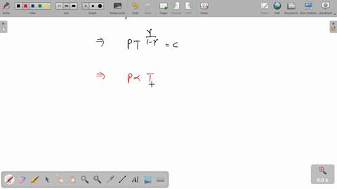 in-an-adiabatic-change-the-pressure-and-temperature-of-a-monoatomic-gas-are-related-as-p-propto-t-c-