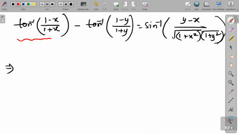 prove-that-tan-1leftfrac1-x1xright-tan-1leftfrac1-y1yrightsin-1leftfracy-xsqrtleft1x2rightleft1y2rig