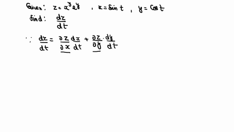 use-theorem-1232-to-find-the-indicated-derivatives-express-your-answers-as-functions-of-a-single-var