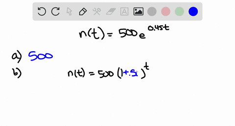 the-number-of-bacteria-in-a-culture-is-modeled-by-the-function-nt500-e045-t-where-t-is-measured-in-h