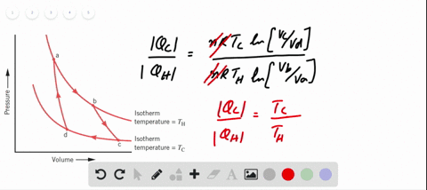 the-drawing-not-to-scale-shows-the-way-in-which-the-pressure-and-volume-change-for-an-ideal-gas-that