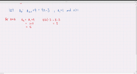 let-a_1-a_2-a_3-ldots-be-a-sequence-defined-by-a_11-a_na_n-14-n-geqslant-2-show-that-a_n4-n-3-for-al