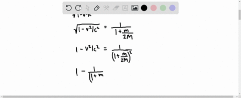two-protons-each-with-rest-mass-m167-times-10-27-mathrmkg-are-initially-moving-with-equal-speeds-in-