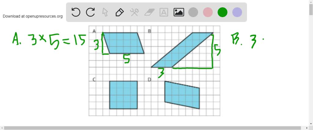 assignment 3 area of parallelograms