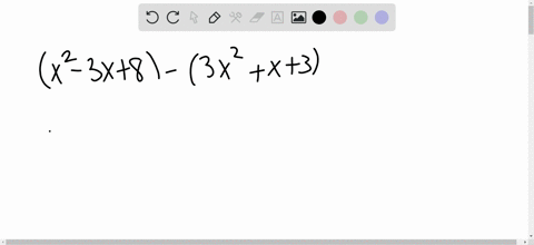 subtract-leftx2-3-x8right-left3-x2x3right