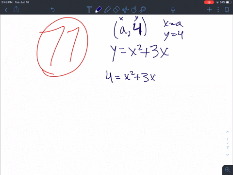if-a-4-is-a-point-on-the-graph-of-yx23-x-what-is-a-2